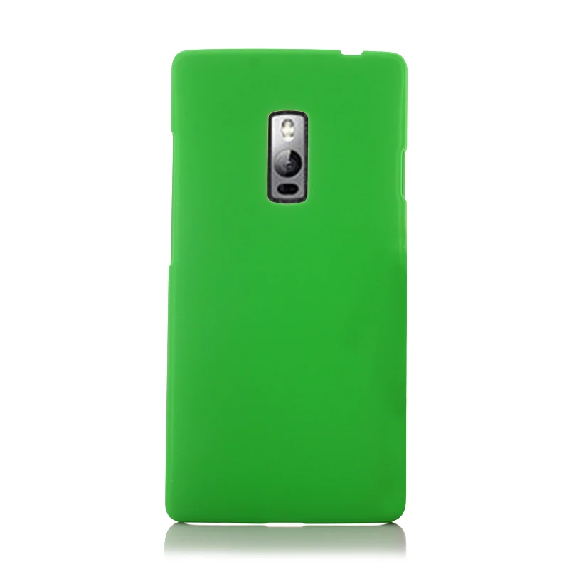 Fecoprior OnePlus2 жесткий матовый чехол из поликарбоната для OnePlus 2 One Plus 2 1+ 2 задняя крышка Броня щит Смарт Fundas Coque Celulars - Цвет: Зеленый