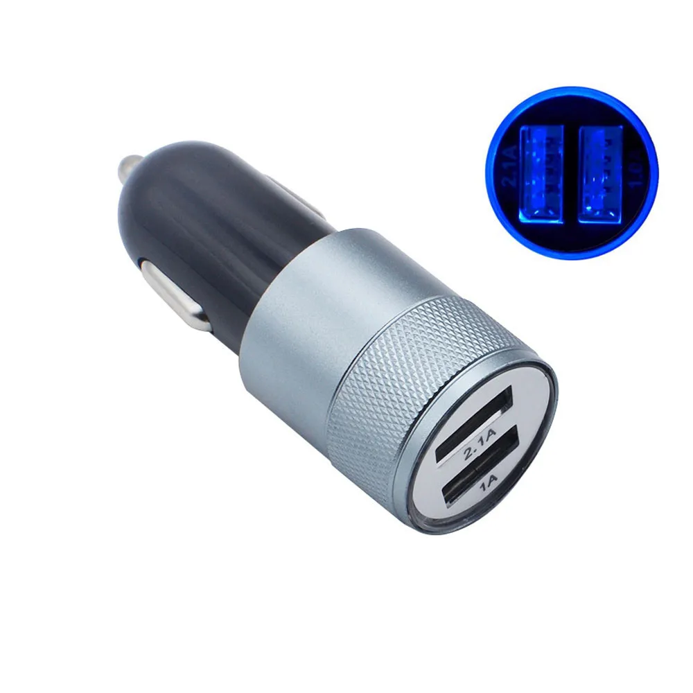 EPULA Модное Новое 2 портовое USB Универсальное автомобильное зарядное устройство
