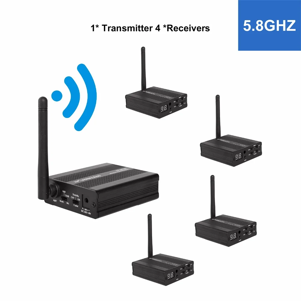 TP wireless 5 8 ГГц (Улучшено с 2 4 ГГц) цифровой беспроводной HDCD аудио адаптер передатчик