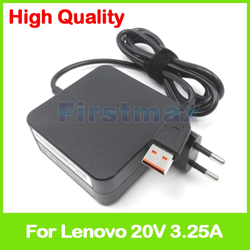 20V 3.25A 65W Ноутбук AC адаптер питания зарядное устройство ADL65WLE 5A10G68679 ADL65WLF 5A10G68689 для