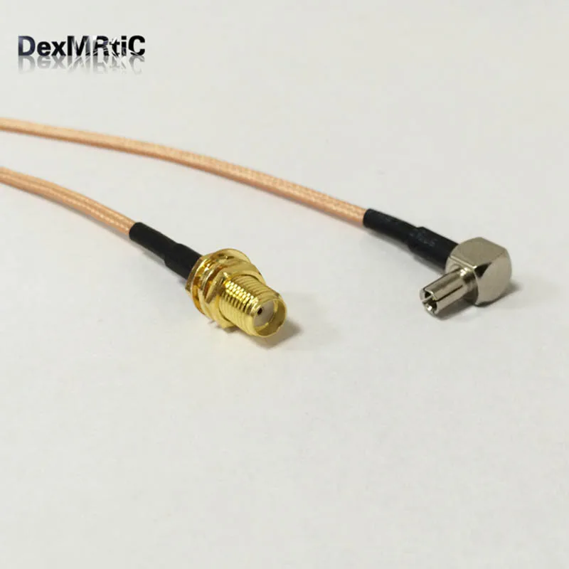 SMA переключатель TS9 косичка кабель SMA женский переборка переключатель TS9 мужской угловой разъем RG316 кабель 15 см " /30 см/50 см/100 см