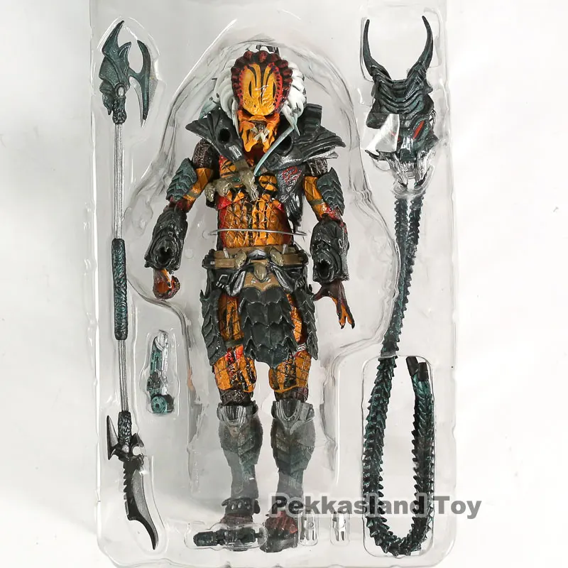 NECA Хищник лидер клана инопланетянин охотник " фигурка конечная Делюкс Коллекционная модель игрушки