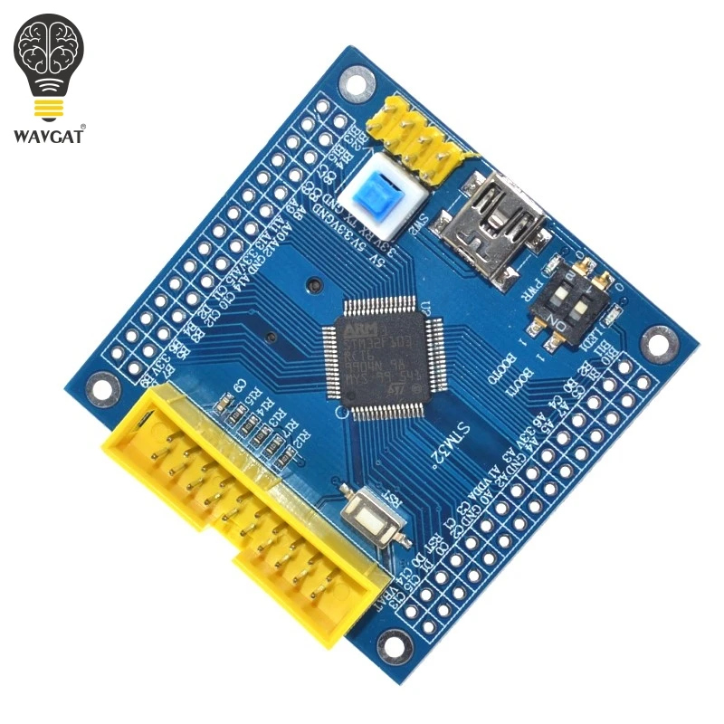 STM32F103RCT6 ARM STM32 Минимальная плата развития системы модуль для WAVGAT минимальная системная плата STM32F103C8T6 обновленная версия