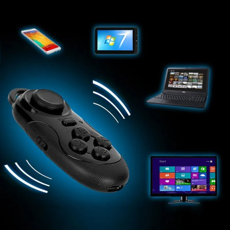 Портативный Bluetooth пульт дистанционного управления игровой джойстик консоль игровая селфи затвора для Android iOS смартфон для 3D VR очки