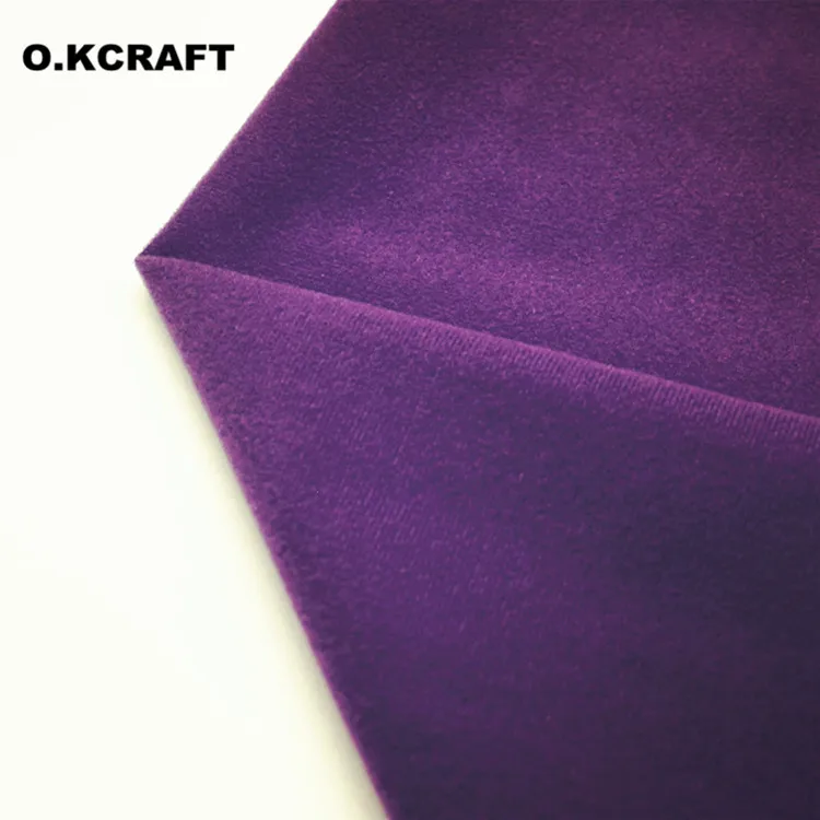 Purple Q0702 40x50 см 30 цветов Самая дешевая полиэфирная флисовая ткань трикотажная бархатная матовая ткань для лоскутного шитья куклы мягкие игрушки ткань - Цвет: Purple Q0702
