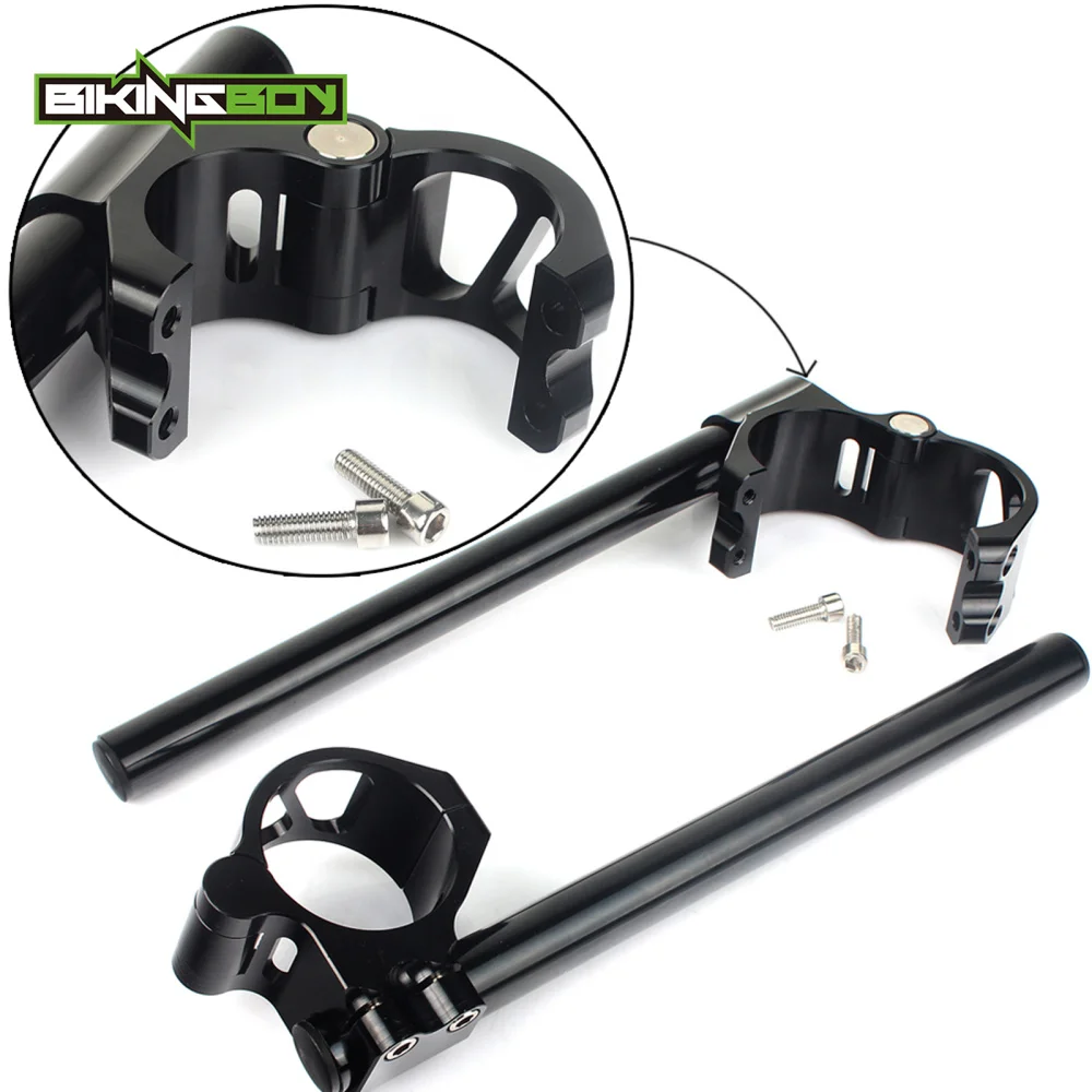 Руль 41 мм Split Clip Ons для HONDA MC 21 28 NC 23 29 30 CBR400 NSR250 VFR400 CBR 400 NSR 250 VFR.