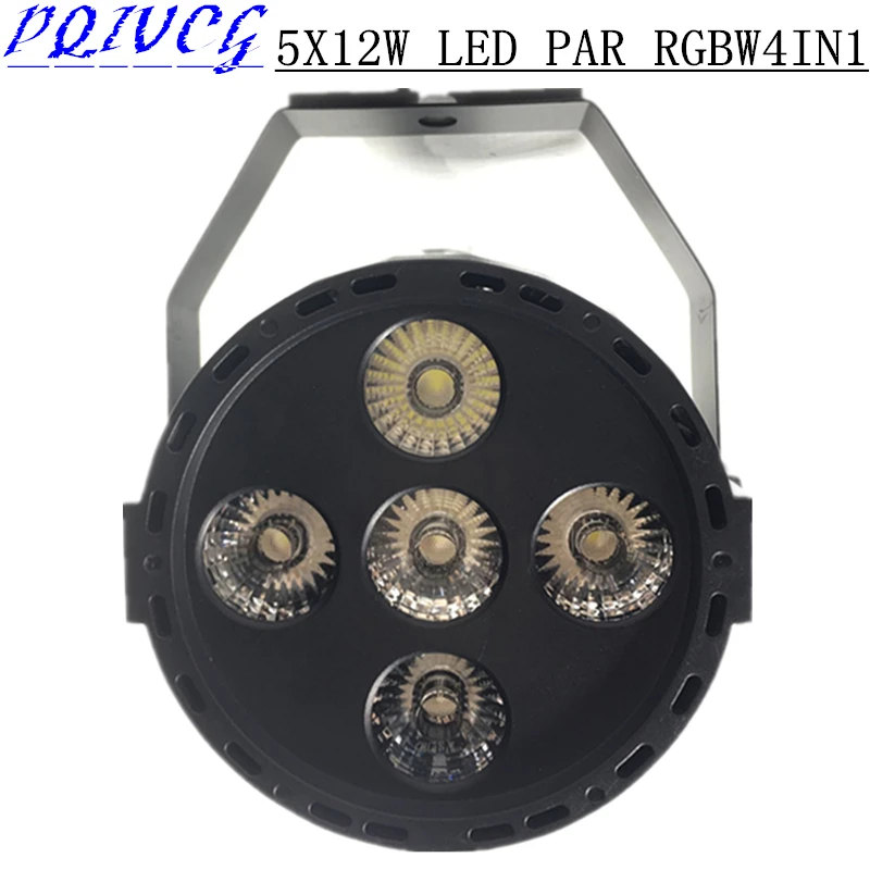 5X12 Вт led Par light dmx512 LED flat PAR RGBW 4в1 disco lights профессиональное dj оборудование|Эффект
