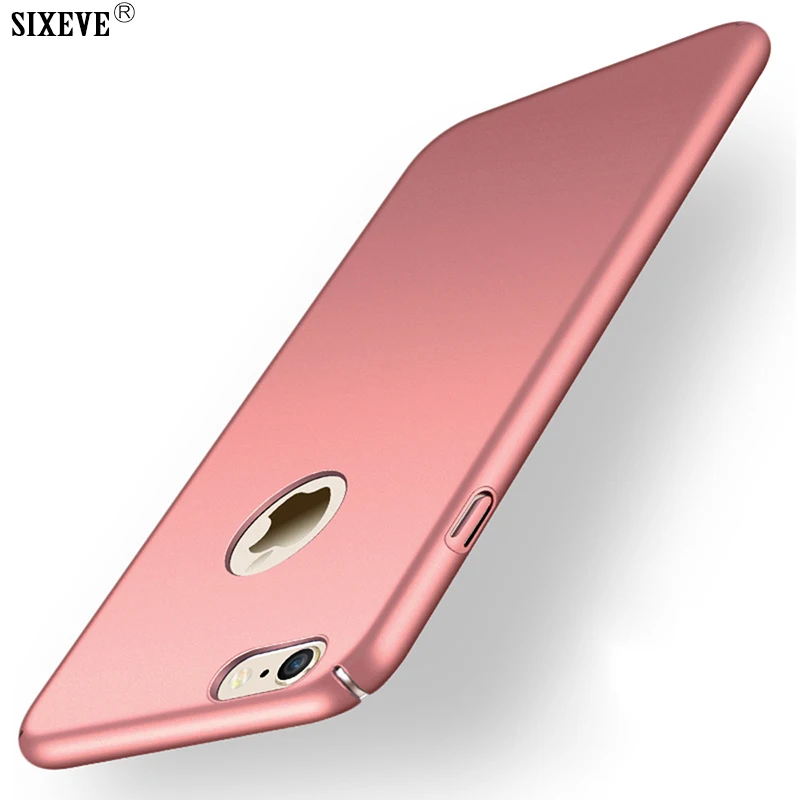 Оригинальный чехол SIXEVE для iPhone 6 s 5 7 8 Plus X XR XS MAX 6Plus 7Plus жесткий пластиковый