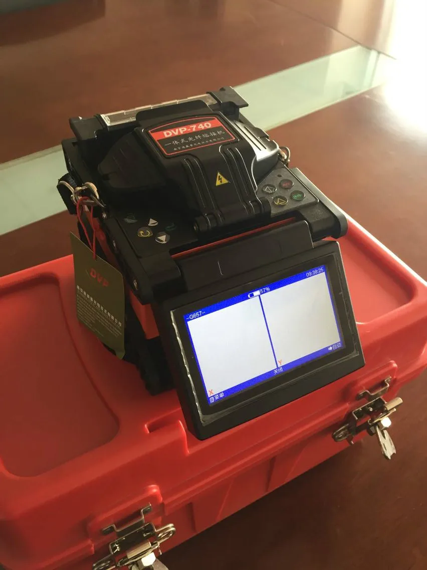 Большой запас оптических fusion splicer с волоконно кливер DVP-740 | Мобильные телефоны и