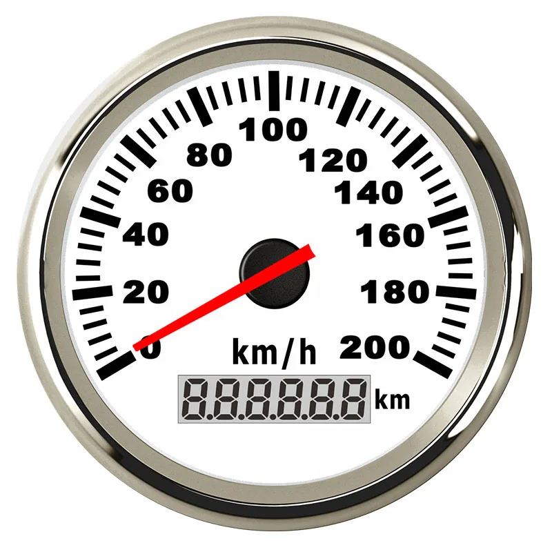 WS 200KMH Водонепроницаемый универсальный gps Спидометр 120 км/ч, 200 км/ч лодочный Автомобильный спидометр с подсветкой - Цвет: WS 200KMH