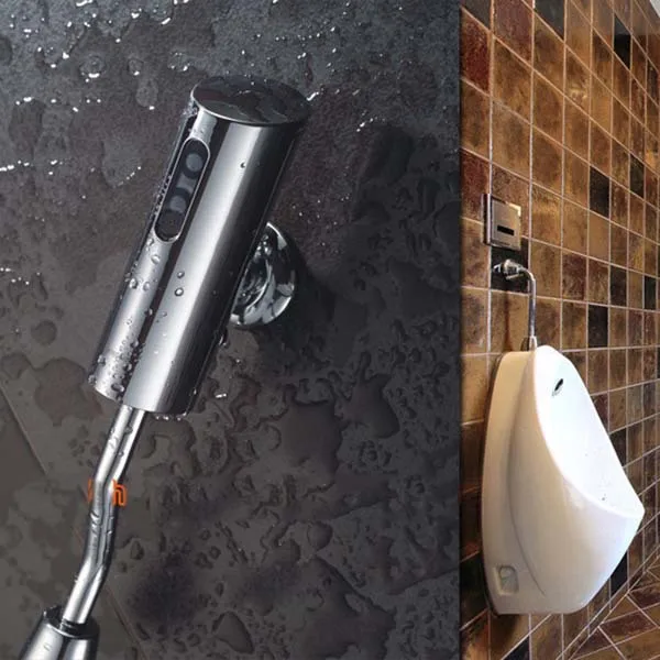 

Brand New Fully-automatic Wall Mounted Toilet Urinal Sensor Flush Valve Infrared Touchless