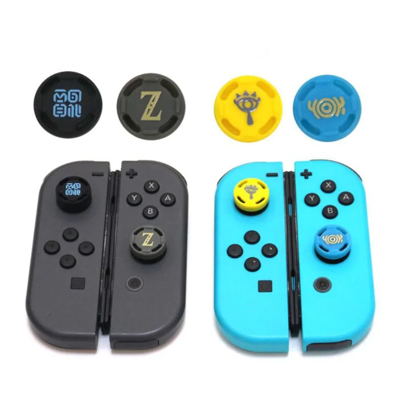 Силиконовый чехол для джойстика, аналоговый чехол для джойстика, чехол для Zelda Mario shand Switch NS JoyCon, джойстик для джойстика