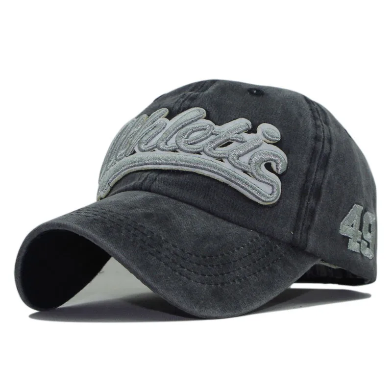 Летняя Осенняя джинсовая бейсбольная Кепка Snapback головные уборы для мужчин и