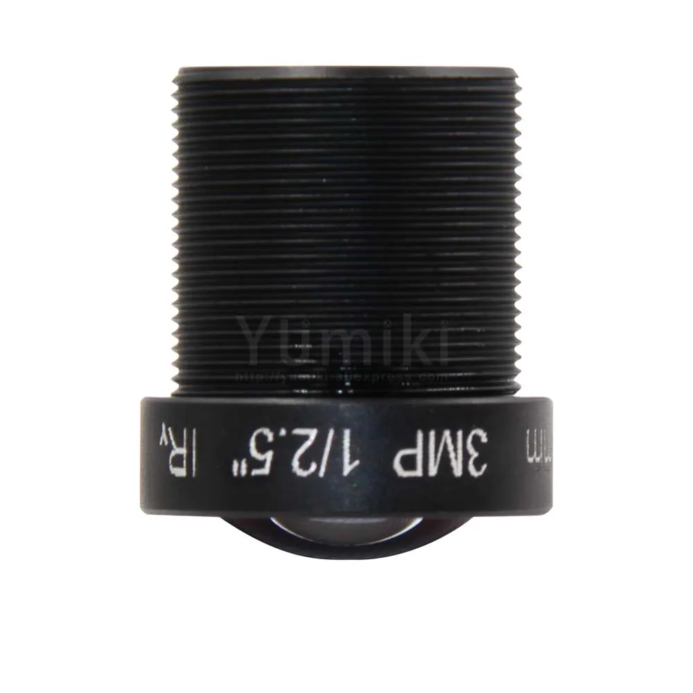 Yumiki 3,0 Megpixel M12 MTV 6 мм 3MP HD CCTV камера объектив IR HD камера безопасности Объектив фиксированная диафрагма