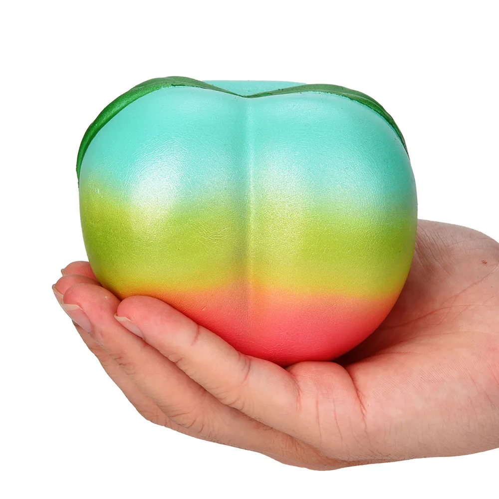 11 см Радужный медовый персиковый крем ароматизированный мягкий медленно