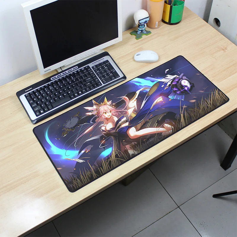 Fate Saber Коврик для мыши 700x300x3 мм fgo коврик для мыши notbook компьютерный коврик для мыши аксессуары игровой коврик для мыши геймера ноутбук коврик для мыши