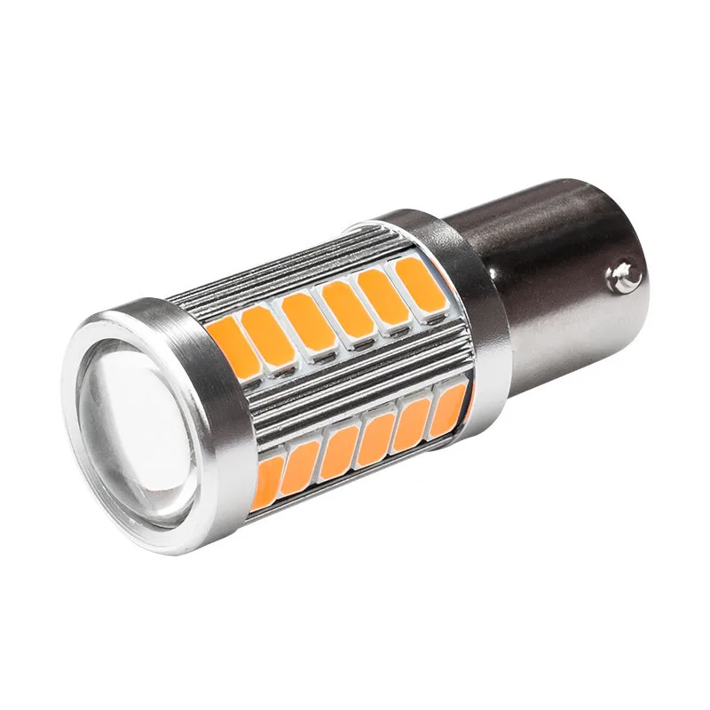 1156 BA15S BAU15S BAW15S BAY15S 33 SMD 5630 Светодиодный белый красный желтый 12 В для автомобиля P21W