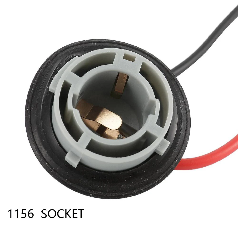 1156 Oslamp 2 шт. светодиодный T10 7440 7443 1156 1157 Автомобильные лампы гнездо адаптера удлинитель Разъем Держатель Лампы - Цвет: 1156