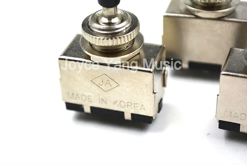Кнопочные переключатели для электрогитары Корейская Хромовая 3 полосная