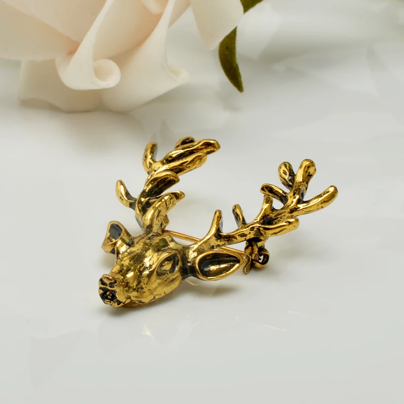 MZC новинка дизайнерская Золотая бриллиантовая брошь для женщин и мужчин в