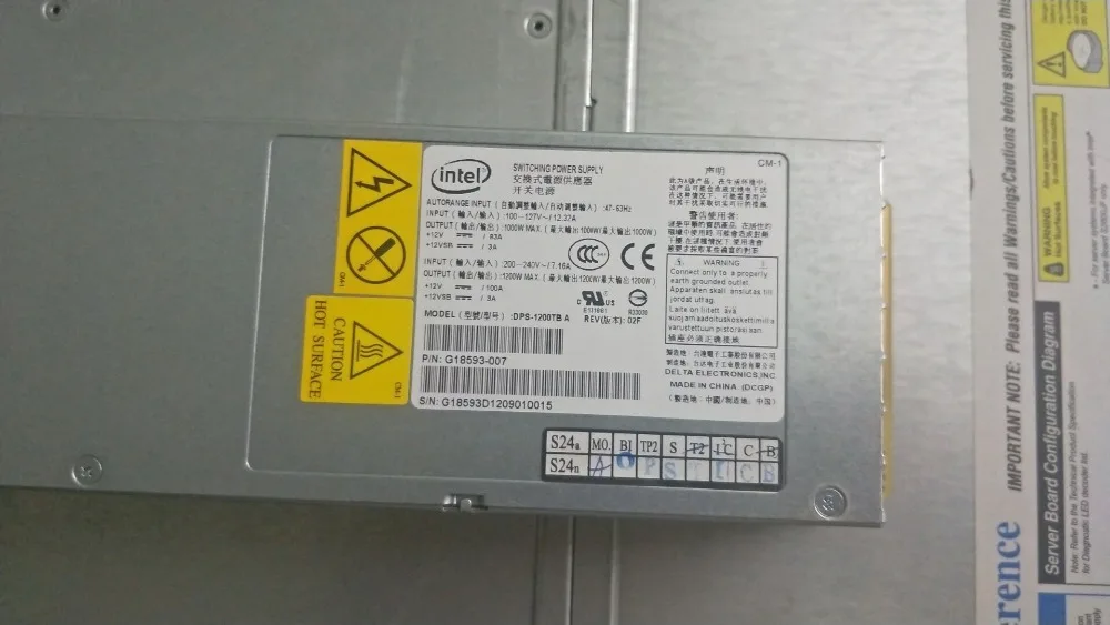 Delta Electronics DPS-1200TB A Блок питания для сервера 1200 Вт | Компьютеры и офис