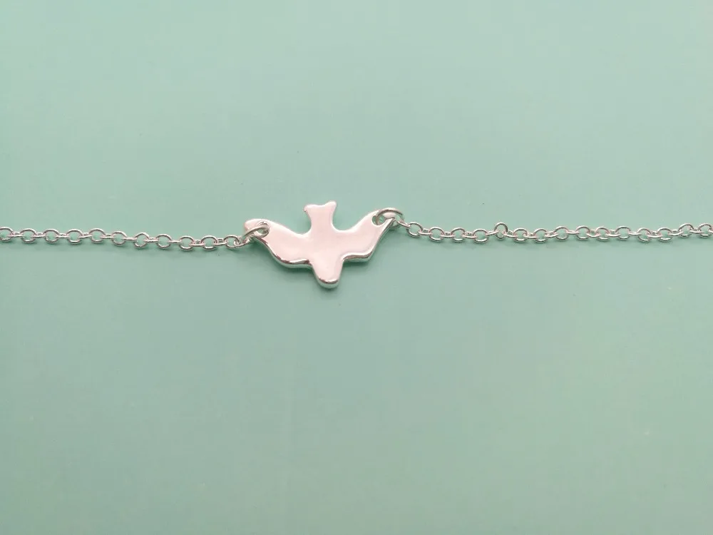 30 шт маленький мир браслет с голубем парящий Летающие птицы маленькие милые