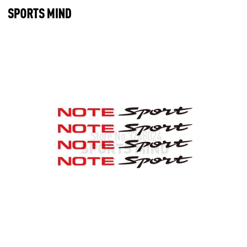 4 штуки спортивный ум автомобиля Стикеры наклейка автомобилей дверные ручки для