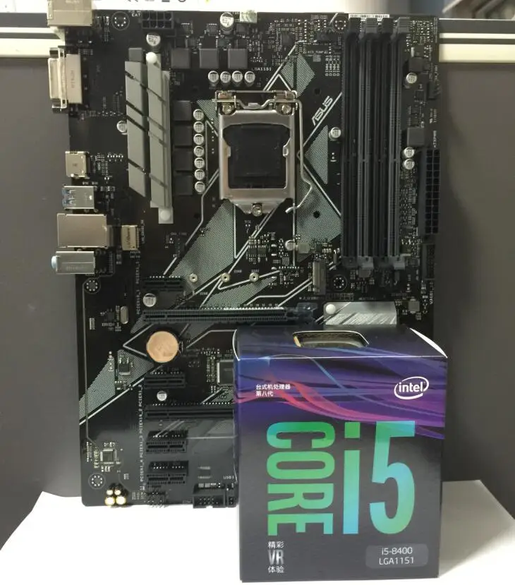 Материнская плата Asus PRIME Z370 P для рабочего стола материнской платы LGA 1151 с I5 8400