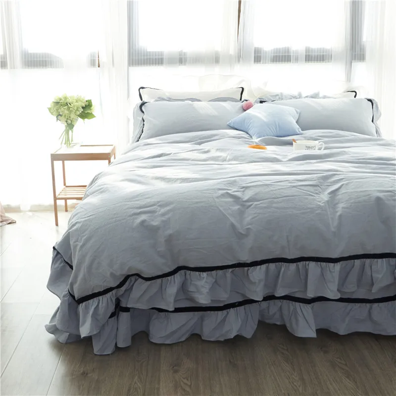 100% хлопок 4 шт. Полный/Королевский размер