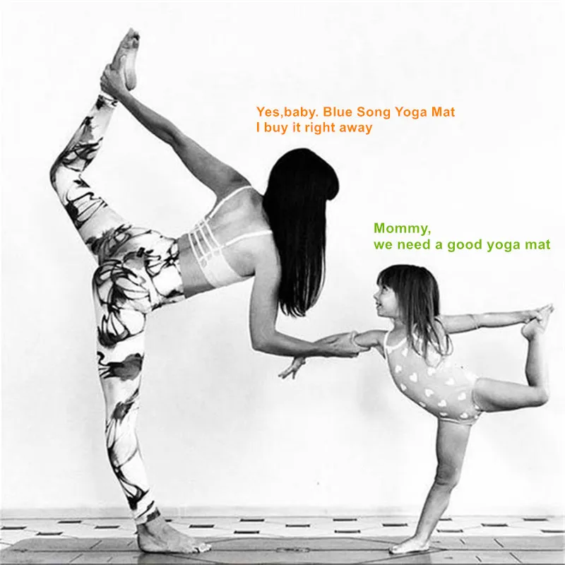 Нескользящие коврики из термополиуретана для йоги 6 мм фитнеса пилатеса