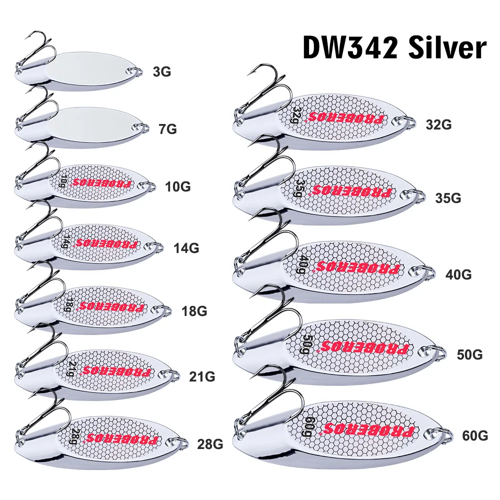Seawater Fishing Bait Lures Sequins 3G-60G Gold Silver Baits | Спорт и развлечения
