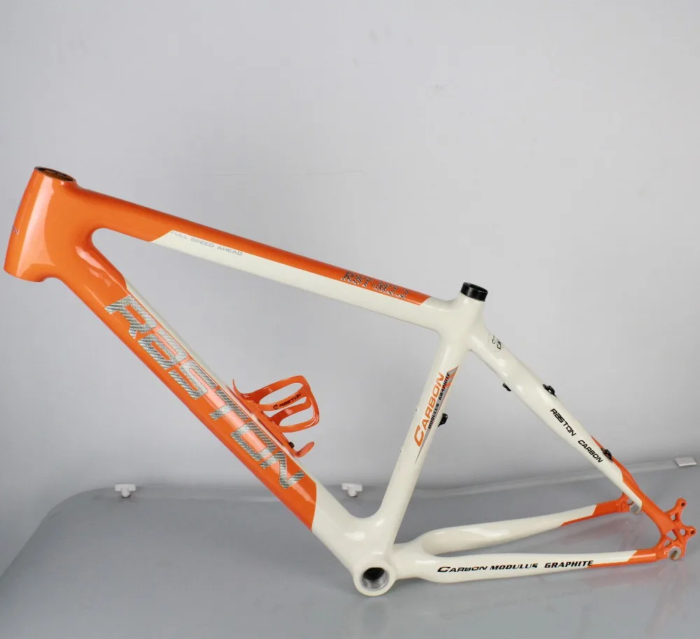 MTB карбоновая рама KQ-MTB102 26 дюймов колеса, размер 19 ''12 K матовая отделка низкая цена