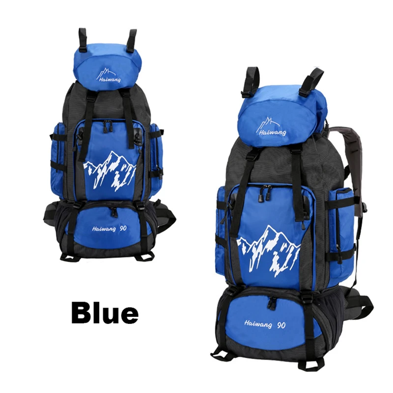 90L многофункциональные походные рюкзаки для альпинизма большой вместимости