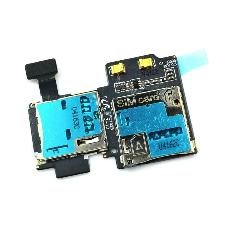 Гибкий Держатель для карт памяти SD Samsung Galaxy S4 IV i337 M919 i9500 i9505|Шлейфы мобильных