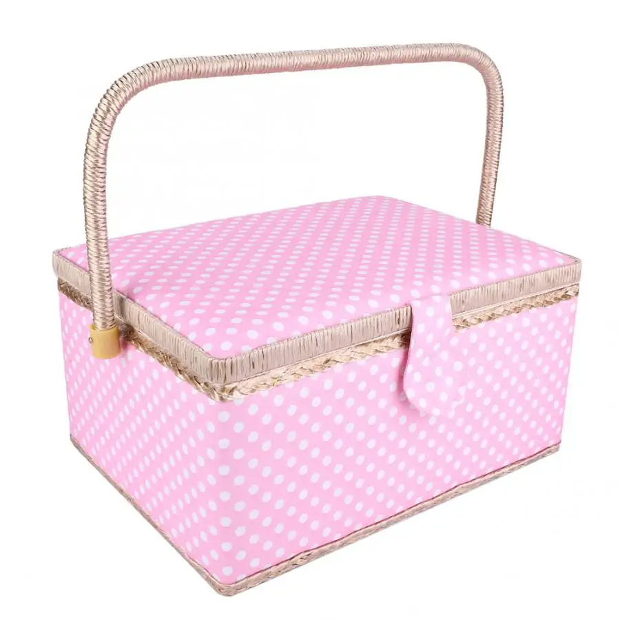 Набор для шитья аксессуары домашняя швейная корзина Сделай Сам хлопчатобумажная