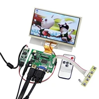 7 at070tn90 lcd tft monitor screen with touchscreen digitizer with remote raspberry pi driver control board