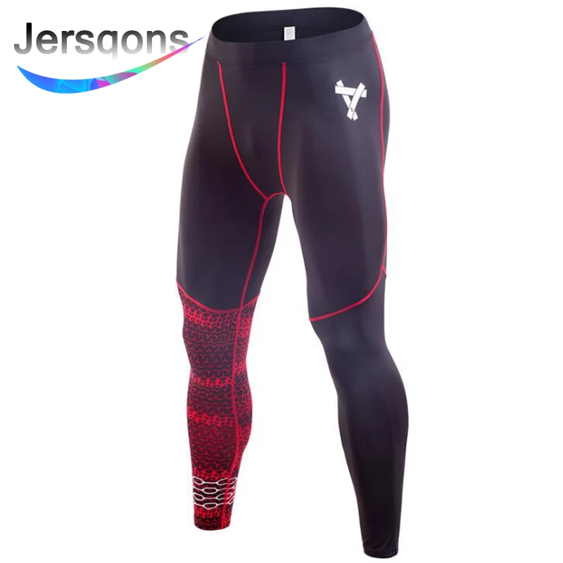 Jersqons, мужские колготки для бега, компрессионные штаны, леггинсы, спортивная одежда для спортзала, фитнеса, тренировок, йоги, штаны для мужчин, спортивные штаны для бега