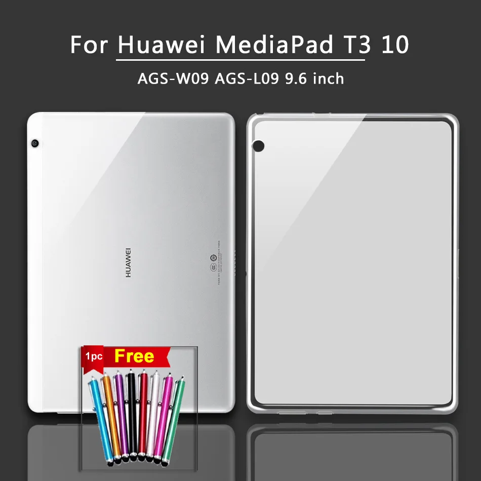 Чехол для планшета из ТПУ Huawei MediaPad Media Pad T3 3G 7 9 6 чехол мягкого силикона Honor Play 2 с