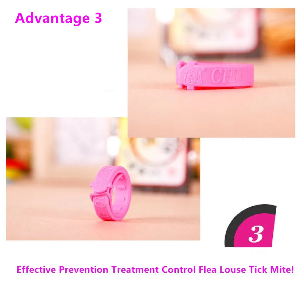 Ошейник для собак с защитой от блох регулируемое колье чокер и питомцев С клещей