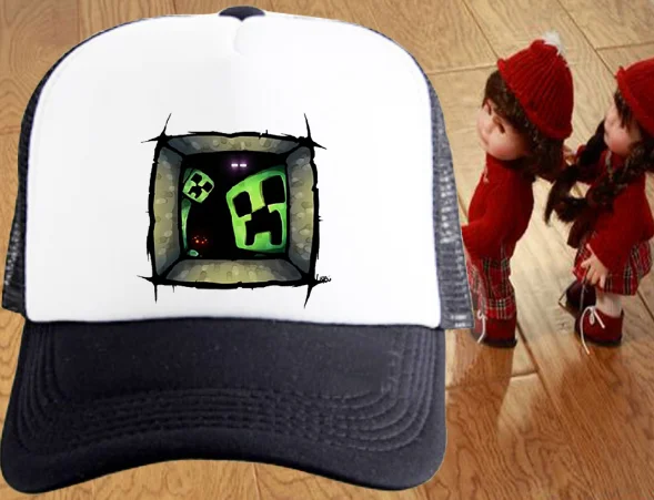 Новый Белый 5 тип! Модный головной убор Любителя Minecraft и взрослых детей подходят