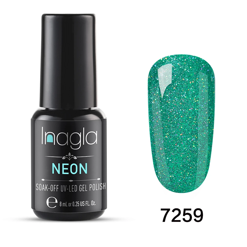 Inagla Nail Gel Polish High Quality UV LED 8ML Extension Design Long-lasting Soak Off Varnish Gelpolish | Красота и здоровье