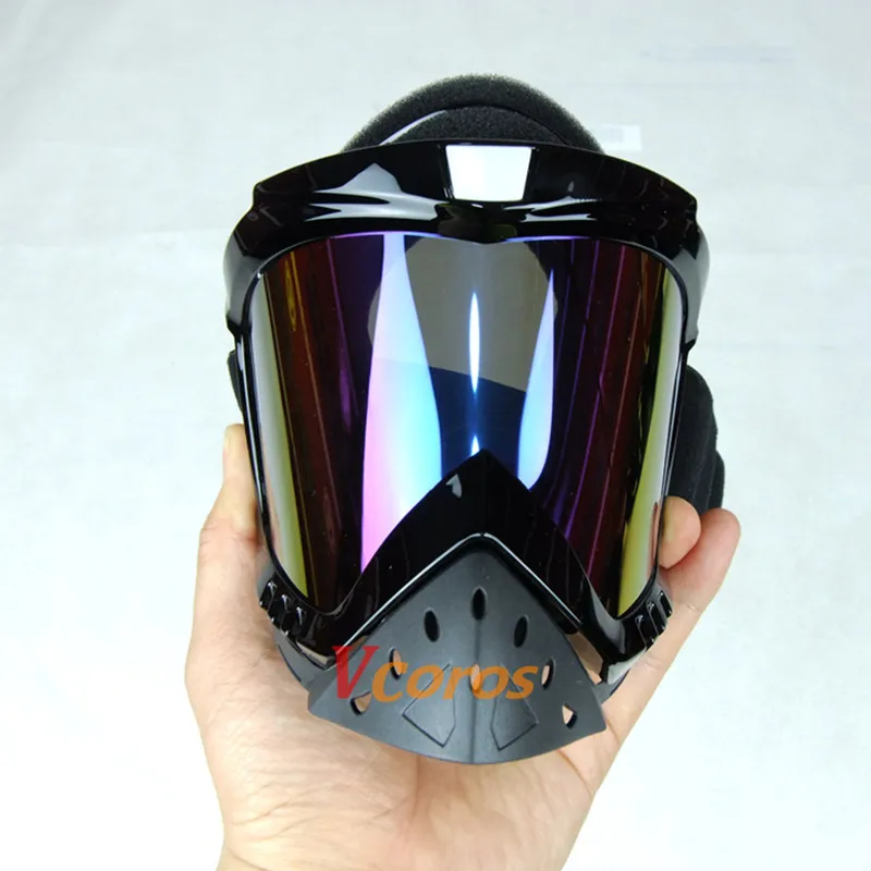 Новый vcoros Марка Gafas Moto rcycle очки шлем шлемы маска для мотокросса Лыжный