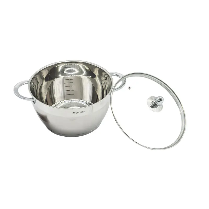 8 шт. горячая Распродажа кухонная кастрюля из нержавеющей стали набор кастрюль