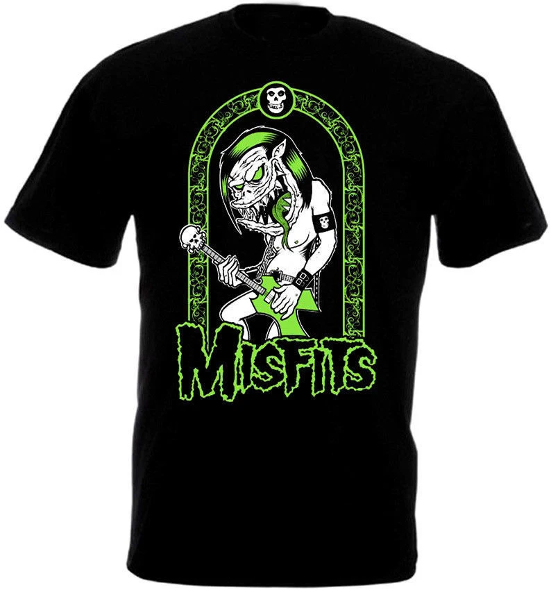 Misfits v47 плакат Футболка черный|Мужские футболки| |