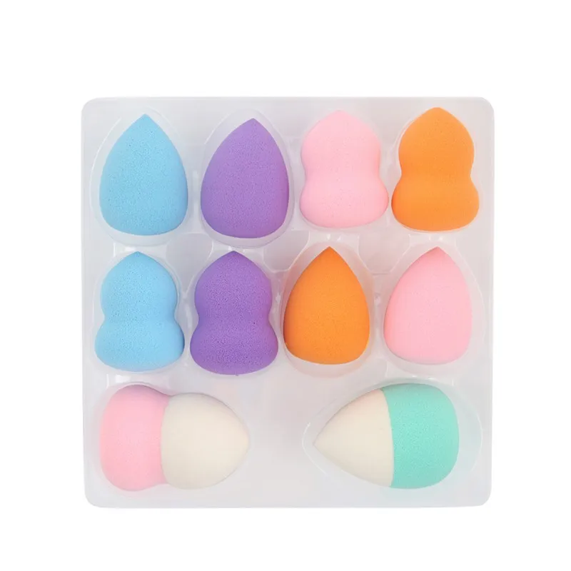 10 шт. губка для макияжа пудра пудры Мягкая косметическая PL2|makeup sponge puff|cosmetic puffsponge