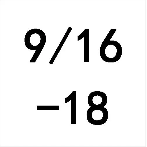 18 UNF 1 шт. 9/16-12 14 16 18 20 24 28 32 36 40 UNC UNS UN UNF UNEF HSS правый ручной кран TPI резьбы инструменты для обработки прессформы 9/16" - Цвет: 18 UNF