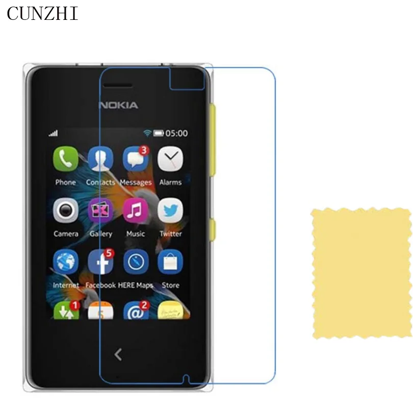 Сверхтонкая Защитная пленка для Nokia Asha 500 ЖК экран|lcd screen protector|screen protectorclear protector |