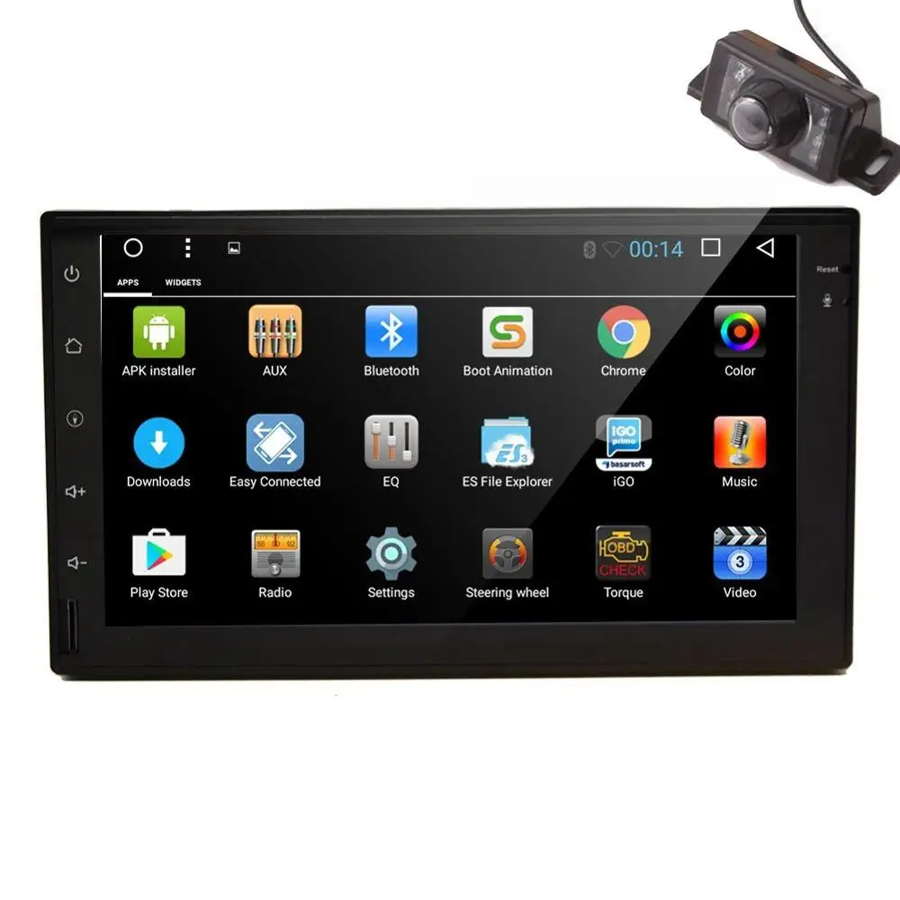 7 &quotAndroid 6 0 двойной 2 Din Авторадио автомобиля без DVD плеер стерео в тире gps навигация