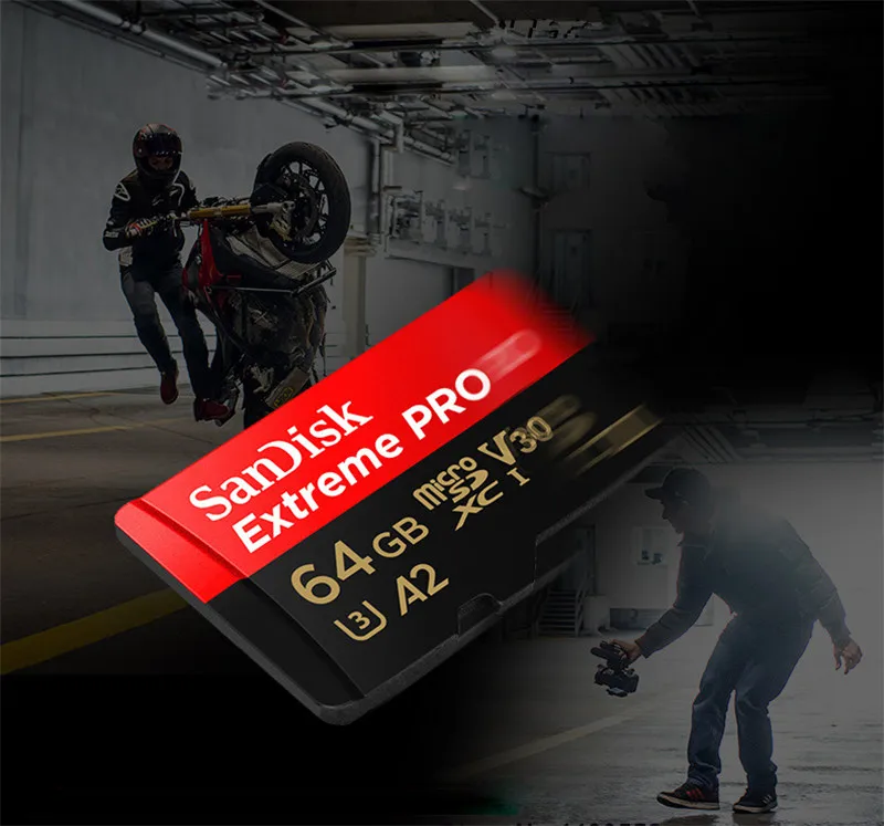 Оригинальная карта памяти SanDisk Extreme PRO, 128 ГБ, 64 ГБ, 32 ГБ, Micro sd карта U3 V30, UHS-1, флэш-память, Microsd, TF/sd карта, 4K UHD