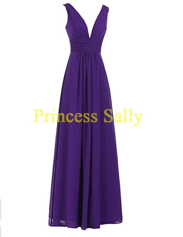 Сексуальные платья невесты с глубоким v образным вырезом и рюшами на талии